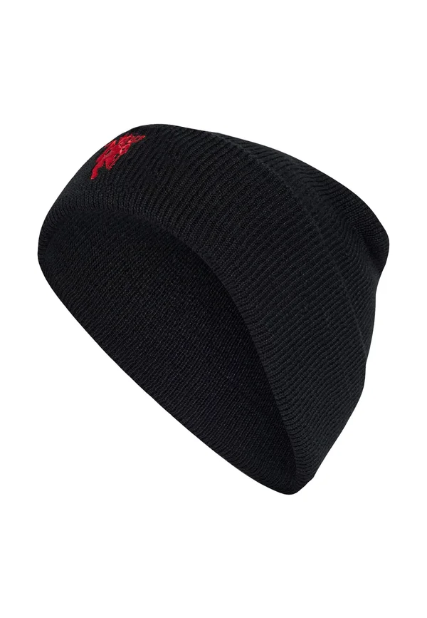 MUFC - MANCHESTER UNITED HOME WOOLIE - Mütze - black mufc red
