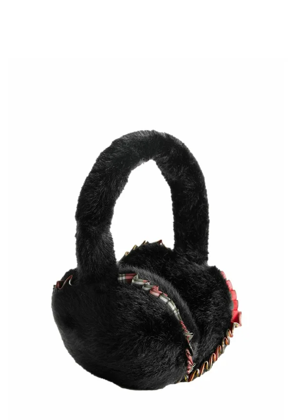 MUFFS  - Ohrenwärmer - black tartan