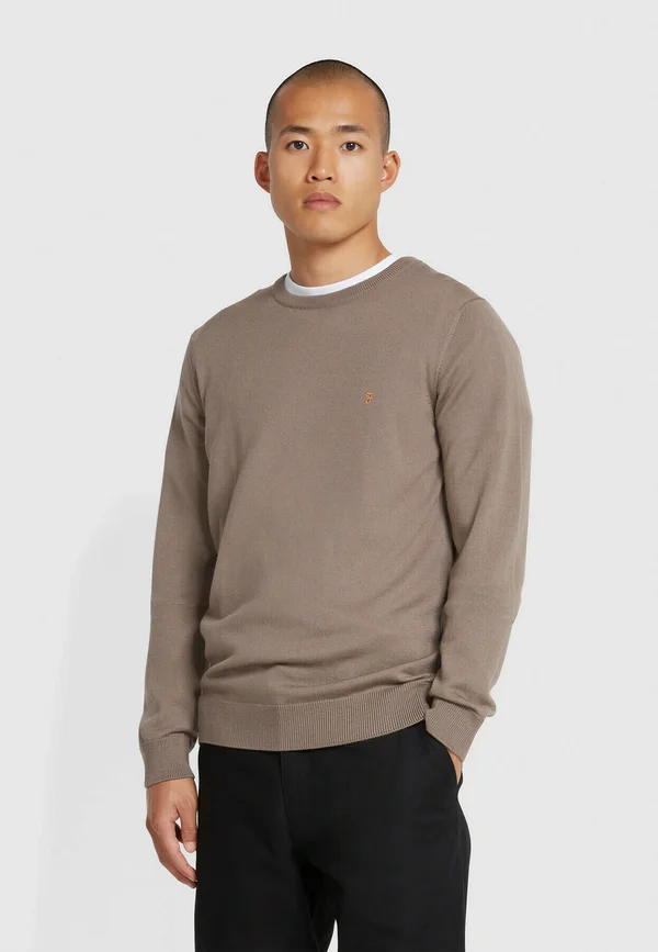 MULLEN - Strickpullover - mushroom grey