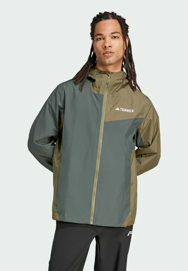 MULTI 2.5-LAYER RAIN.RDY - Outdoorjacke - legend ivy   olive strata