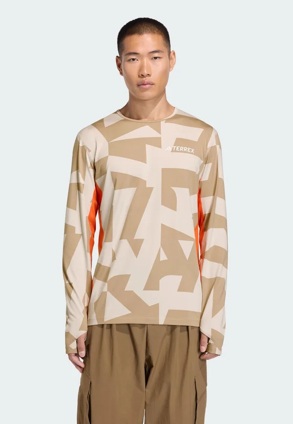 MULTI BASE LAYER - Langarmshirt - beige   blanch cargo