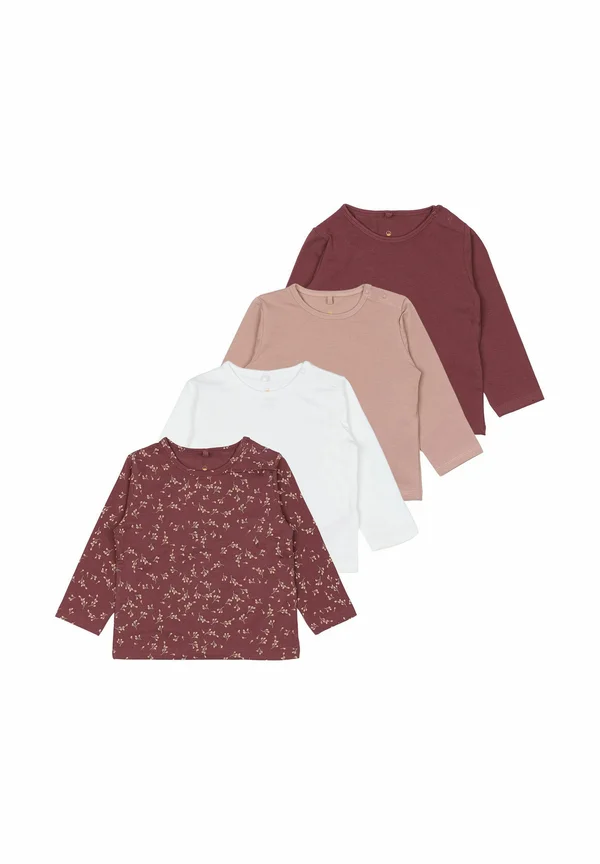 MULTI PACK OF 4 - Langarmshirt - brown