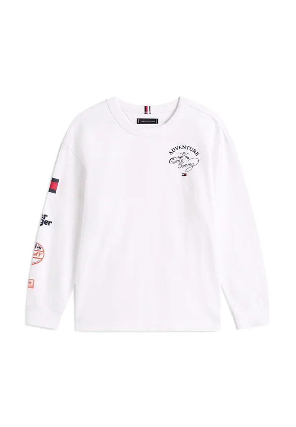 MULTI PRINT TEE - Langarmshirt - white