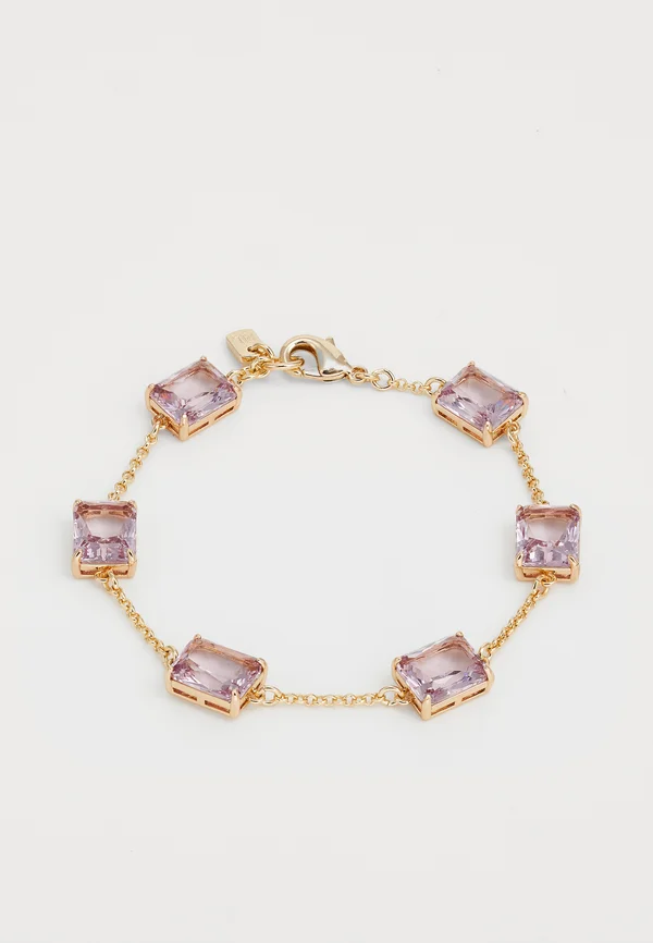 MULTI STONE FLEX - Armband - gold-coloured/lt amy