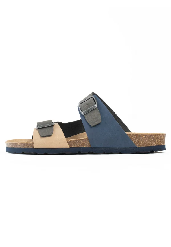 MULTIBRIDE  - Pantolette flach - navy