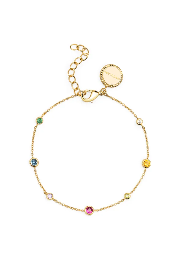 MULTICOLOR ORBIT - Armband - gold-coloured