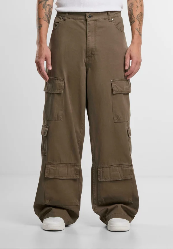 MULTIPOCKET TWILL  - Cargohose - olive