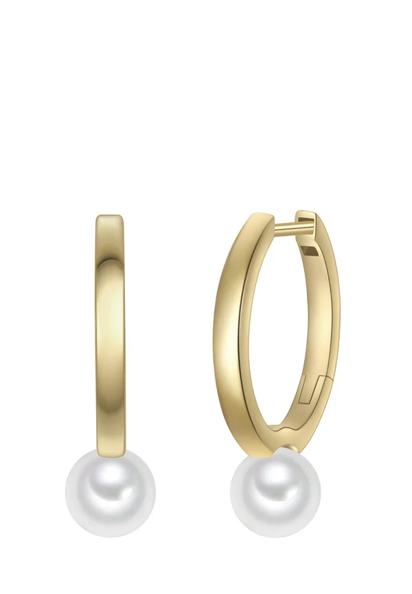 MUSCHELKERNPERLE - Ohrringe - gelb gold-coloured