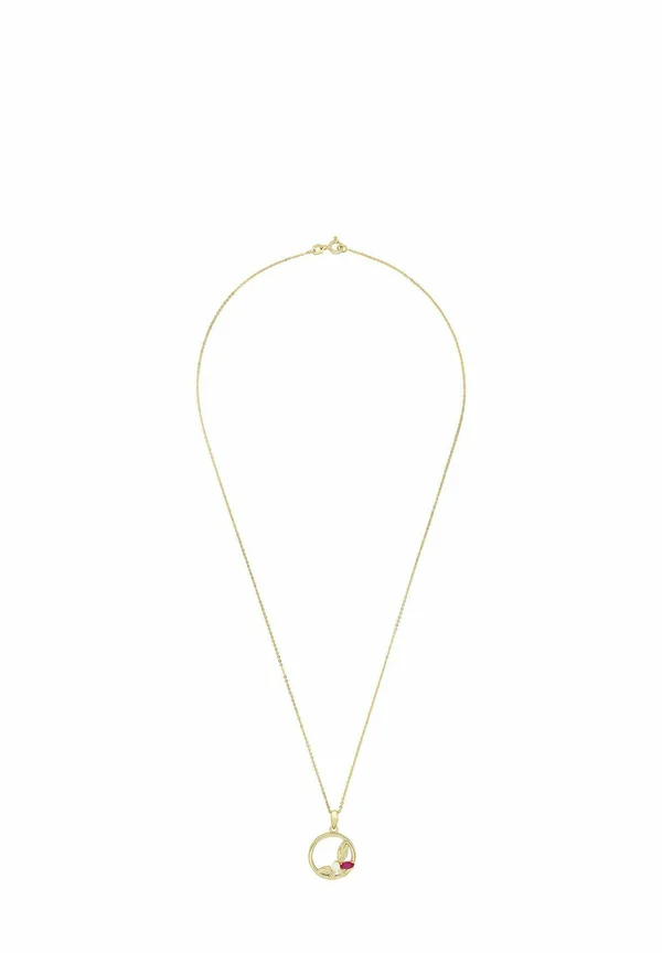 MUSCHELKERNPERLE ZIRKONIA - Halskette - gold