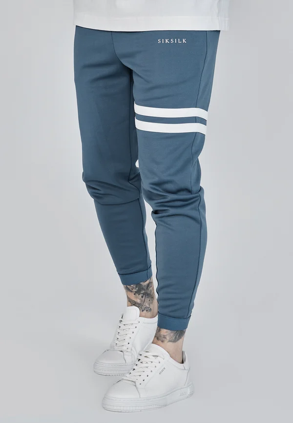 MUSCLE FIT JOGGERS - Jogginghose - blue