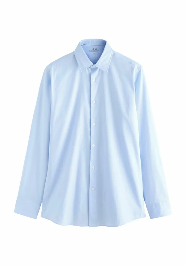 MUSCLE FIT TEXTURED - Businesshemd - light blue