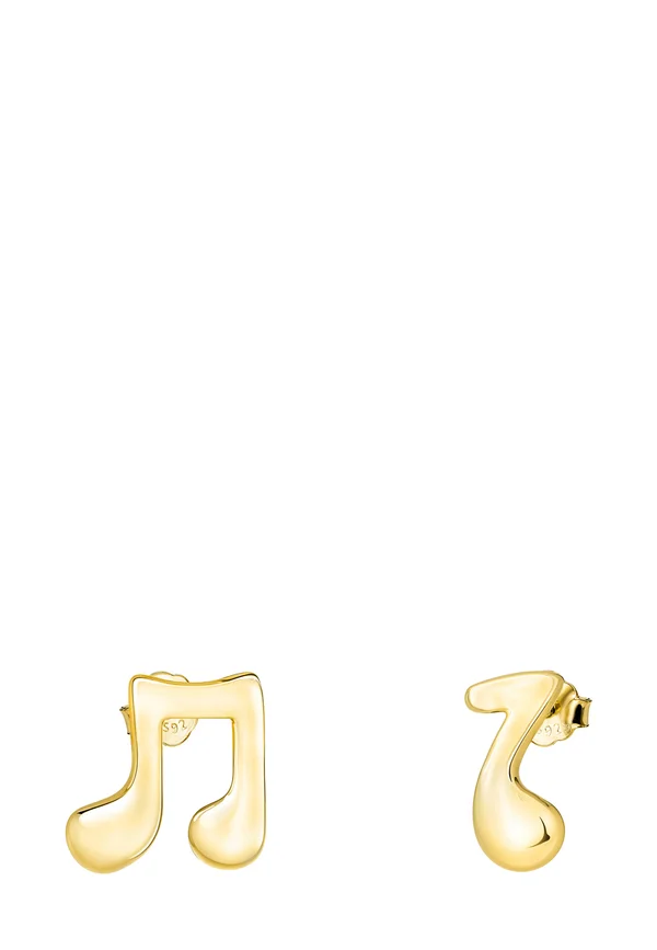 MUSIC NOTE - Ohrringe - gold-coloured