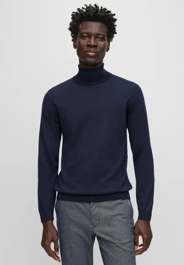 MUSSO - Strickpullover - dark blue