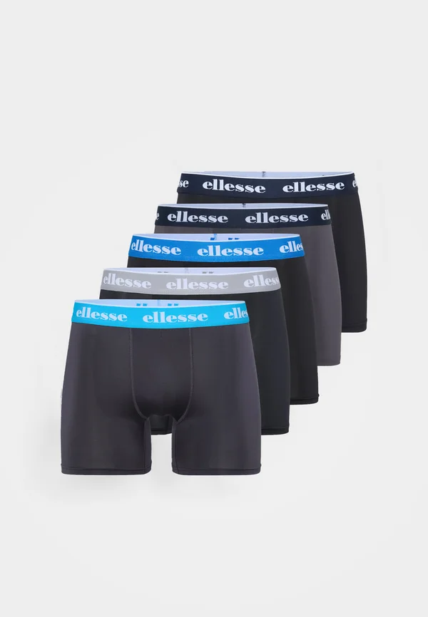 MUXEL 5 PACK - Panties - black/charcoal