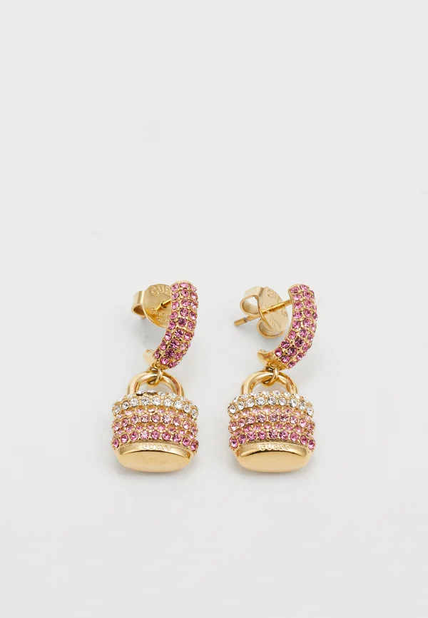 MY SECRET - Ohrringe - yellow gold-coloured/pink