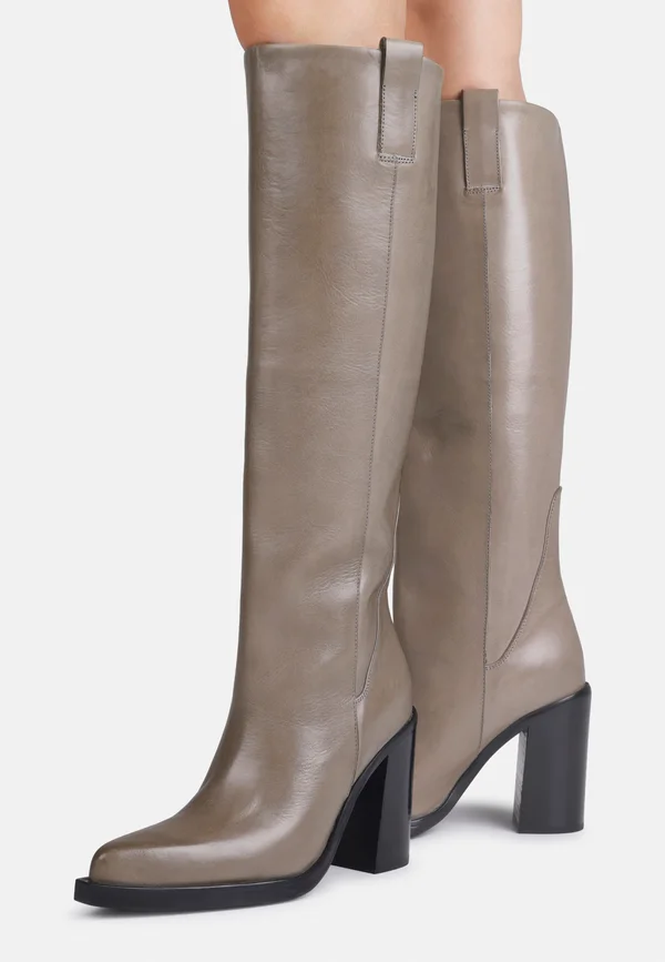 MYA MAE - Cowboy-/Bikerboot - graphite