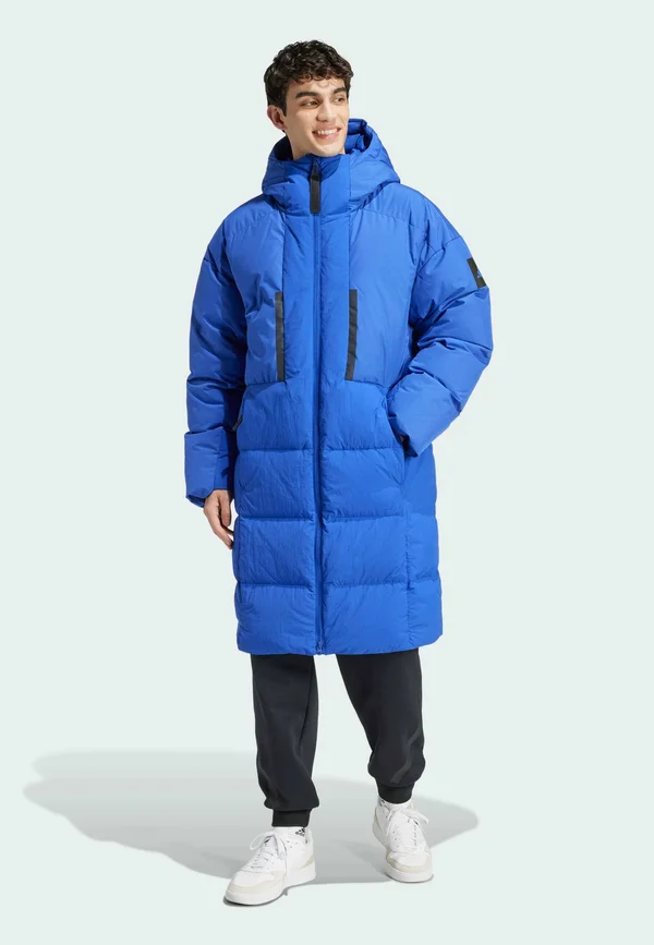 MYSHELTER DOWN - Daunenmantel - semi lucid blue