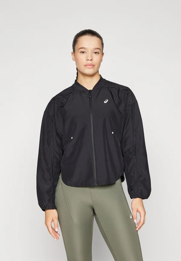 NAGINO RUN ADJUSTABLE JACKET - Windbreaker - performance black