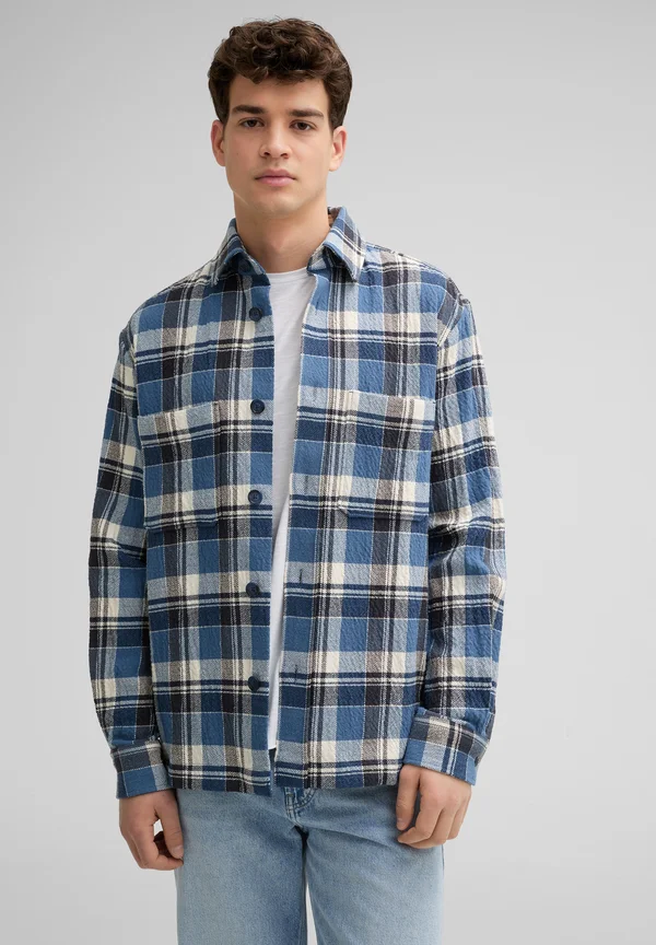NALON - Leichte Jacke - blau offwhite