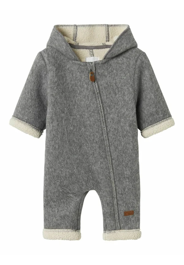 NAME IT - Jumpsuit - light grey melange