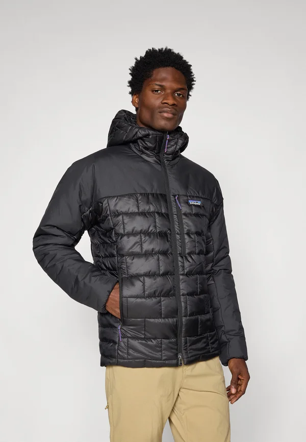 NANO PUFF HOODY - Outdoorjacke - black