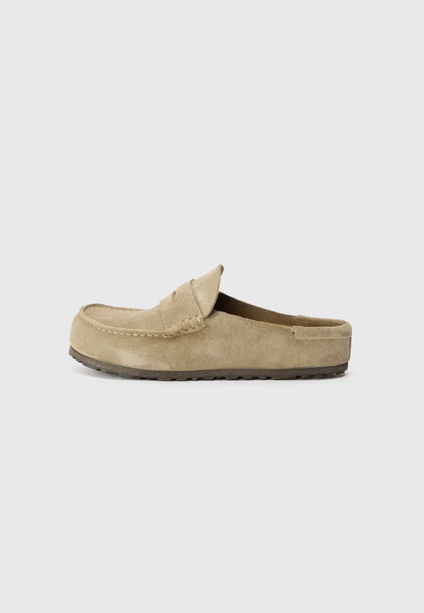 NAPLES UNISEX - Pantolette flach - taupe