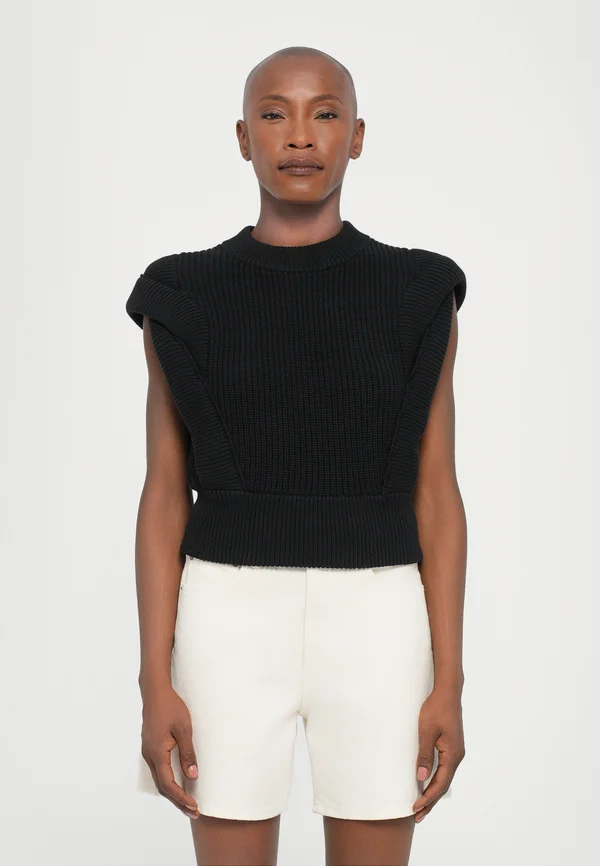 NASH - Strickpullover - black