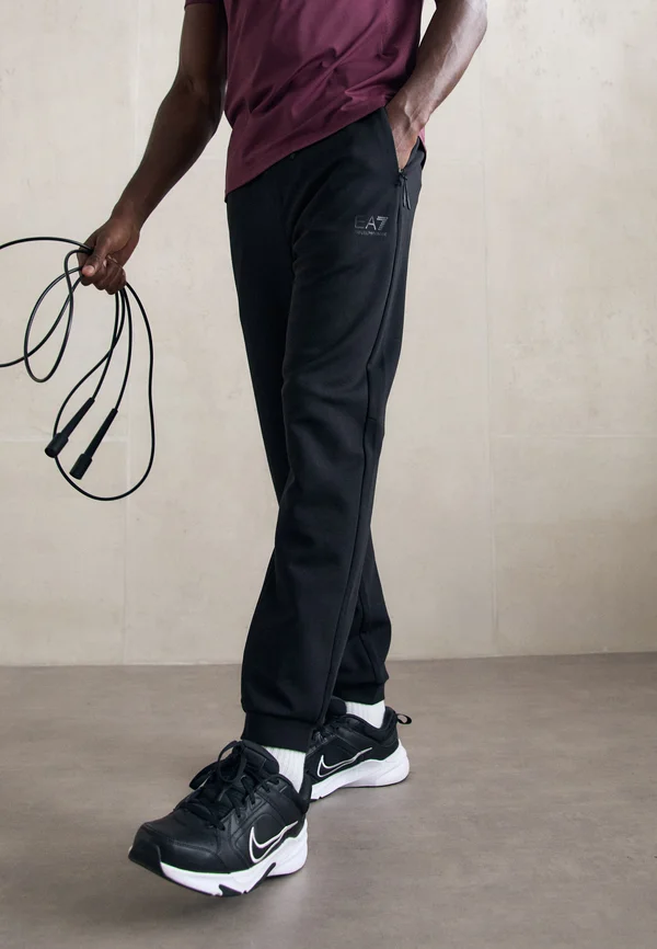 NATURAL PANTS - Jogginghose - black