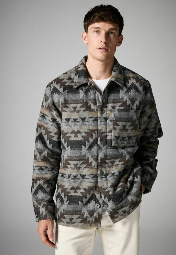 NAVAJO STYLE REGULAR FIT - Übergangsjacke - grey