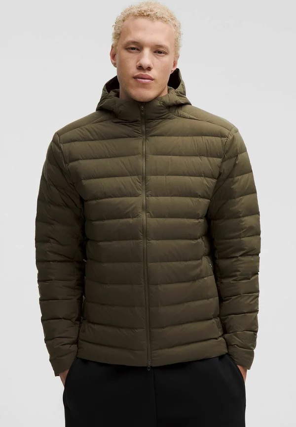 NAVIGATION DOWN - Daunenjacke - olive brown