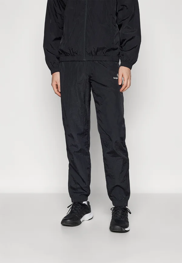 NAYLA PANTS - Jogginghose - black/gardenia