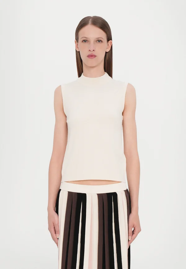 NAZIONE - Strickpullover - bianco avorio