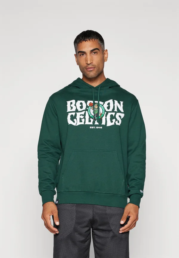NBA BOSTON CELTICS HOODIE - Vereinsmannschaften - dark green/white