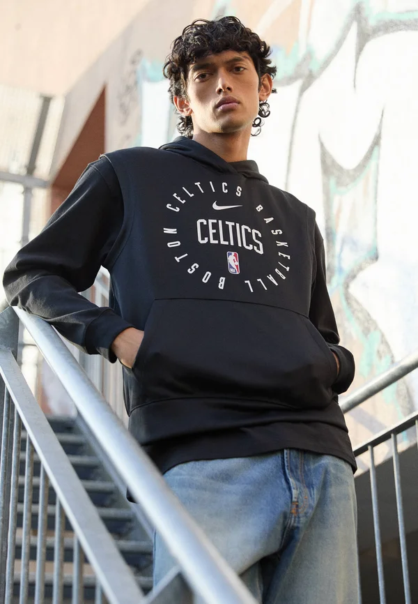 NBA BOSTON CELTICS SLEEVELESS HOODY - Kapuzenpullover - black/white