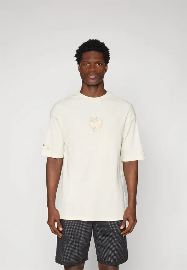 NBA BOSTON CELTICS WAFFLE OVERSIZE TEE - Vereinsmannschaften - offwhite