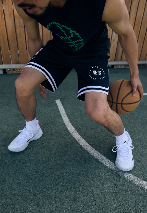 NBA BROOKLYN NETS PREGAME SHORT - Vereinsmannschaften - black/white
