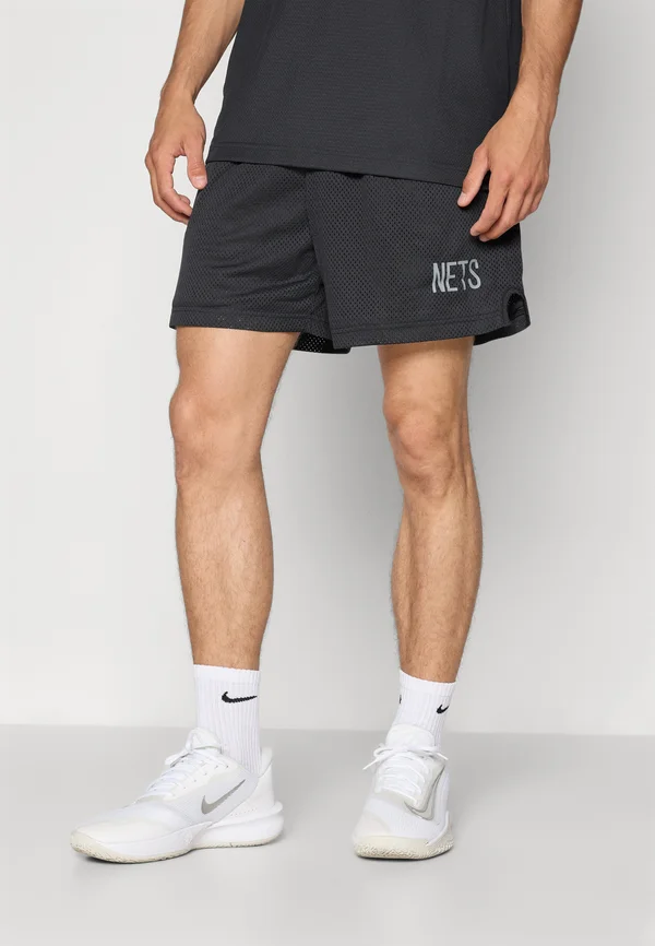 NBA BROOKLYN NETS SHORTS - Vereinsmannschaften - black