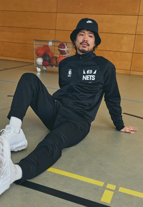 NBA BROOKLYN NETS TRACKSUIT - Trainingsanzug - black/white
