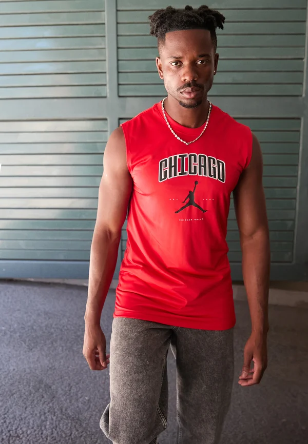 NBA CHICAGO BULLS CITIES - Top - university red