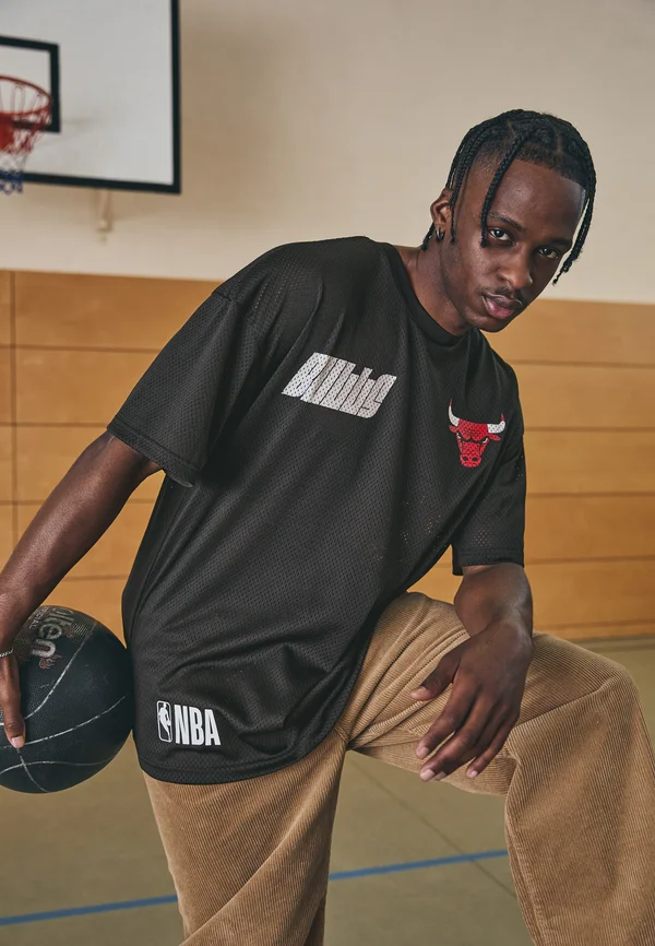 NBA CHICAGO BULLS GRAPHIC TEE - T-Shirt print - black