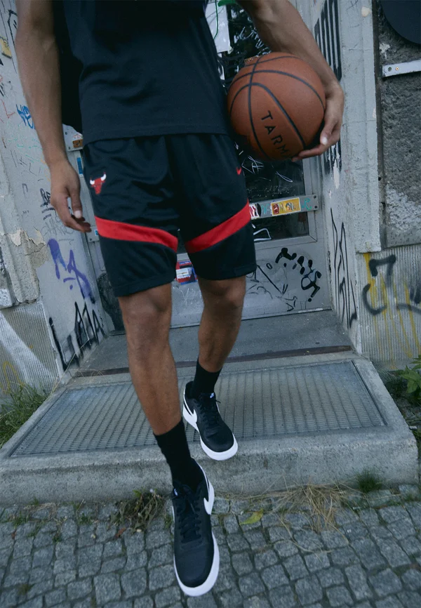 NBA CHICAGO BULLS ICON+ - Vereinsmannschaften - black/university red