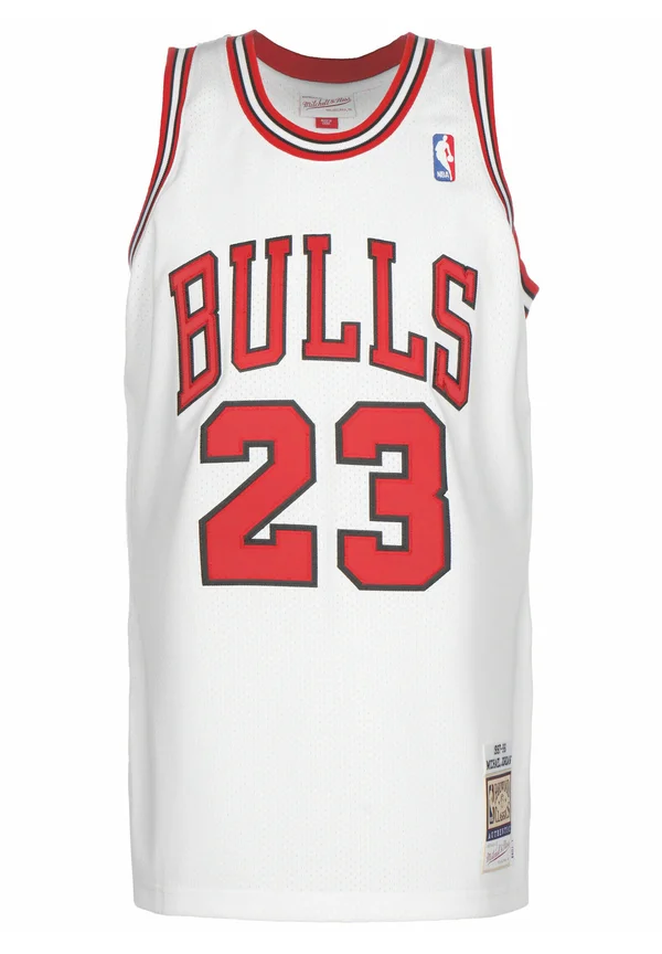 NBA CHICAGO BULLS MICHAEL JORDAN AUTHENTIC  - NBA-Trikot - white   red