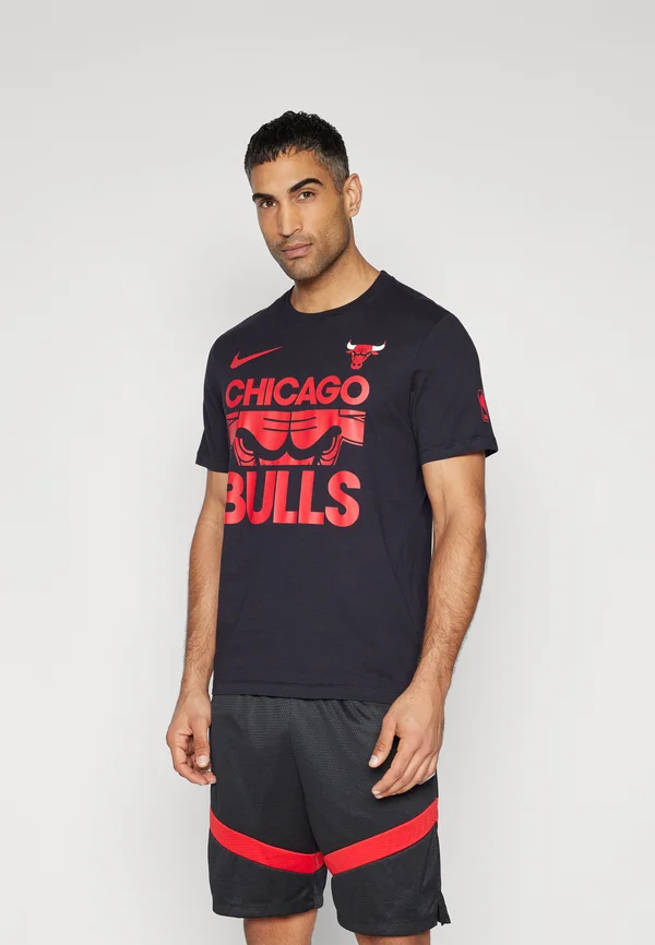 NBA CHICAGO BULLS TEE - Vereinsmannschaften - black