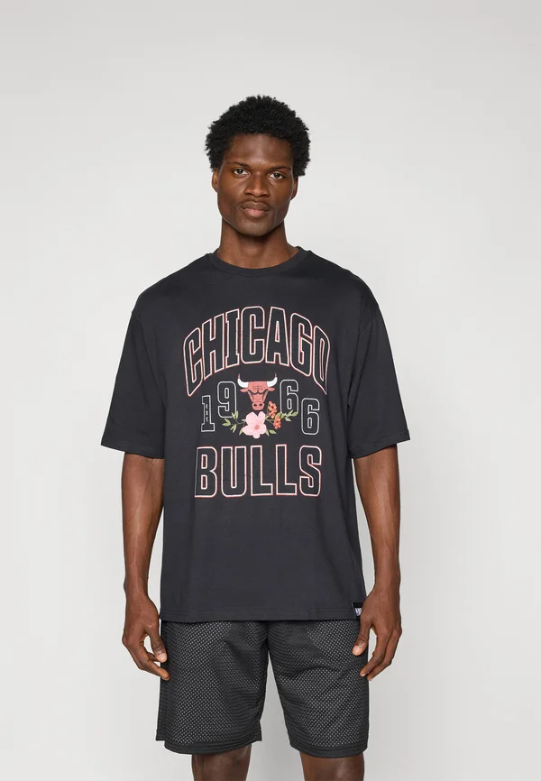 NBA CHICAGO BULLS TEE - Vereinsmannschaften - black