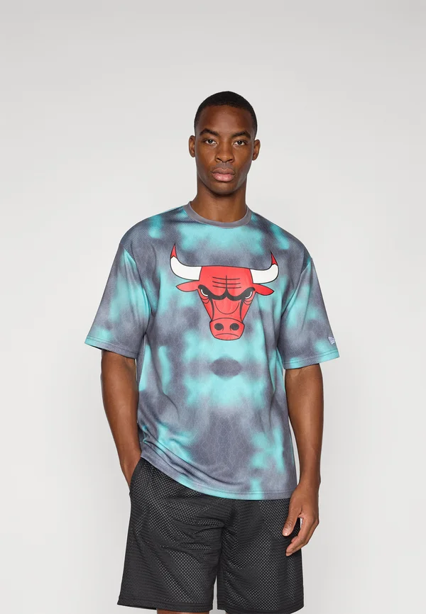 NBA CHICAGO BULLS TEE - Vereinsmannschaften - green