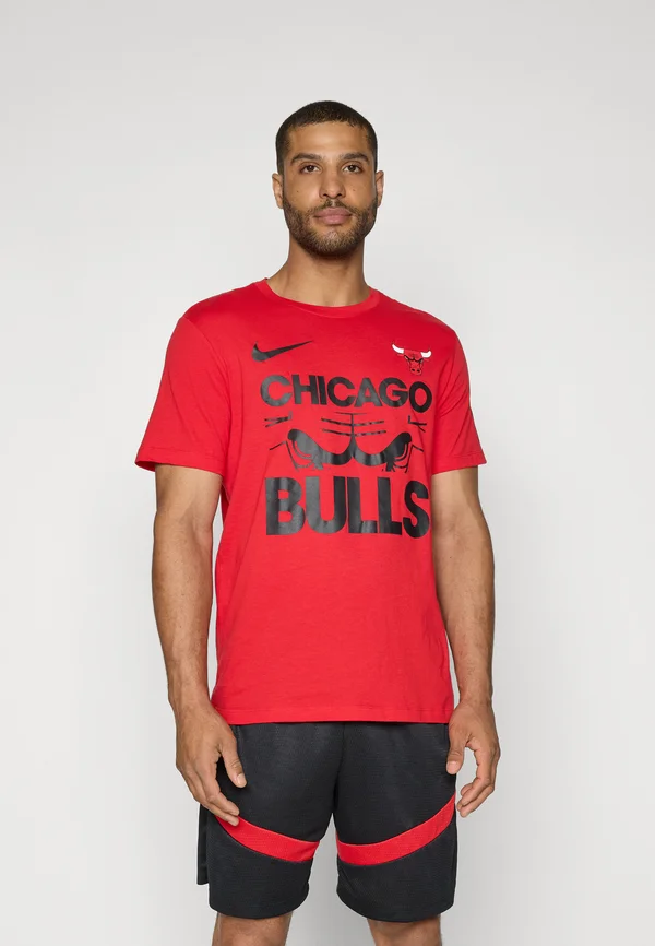 NBA CHICAGO BULLS TEE - Vereinsmannschaften - university red