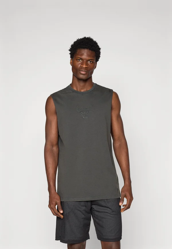 NBA CHICAGO BULLS WASHED SLEEVELESS TEE - Vereinsmannschaften - grey