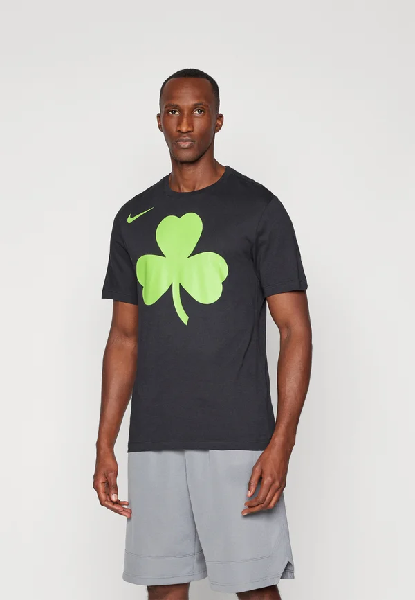 NBA CITY EDITION BOSTON CELTICS LOGO TEE - Vereinsmannschaften - black