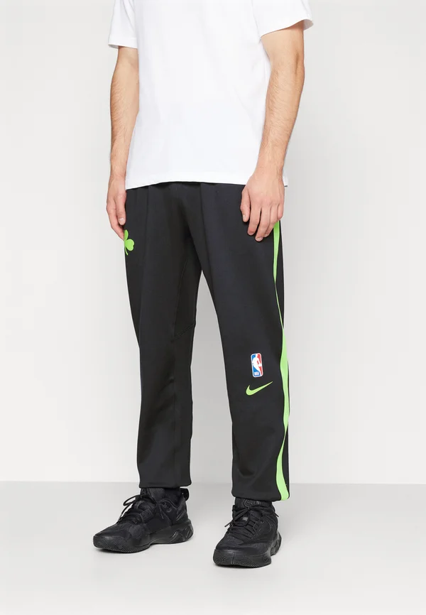 NBA CITY EDITION BOSTON CELTICS PANTS - Vereinsmannschaften - black/action green