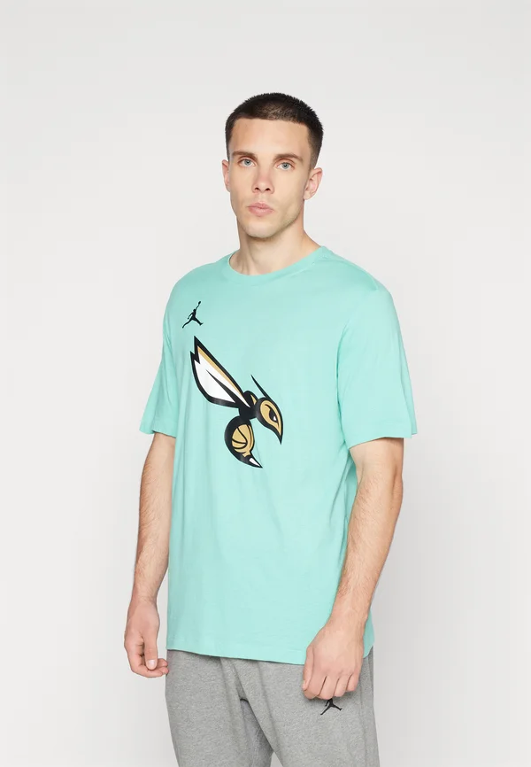 NBA CITY EDITION CHARLOTTE HORNETS LOGO TEE - Vereinsmannschaften - mint